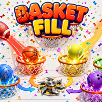 Play Basket Fill : Ball Puzzle now!