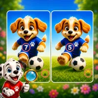Dream Puppy Spot The Differences - free online game