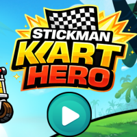 Play Stickman Kart Hero now!