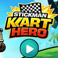Play Stickman Kart Hero now!