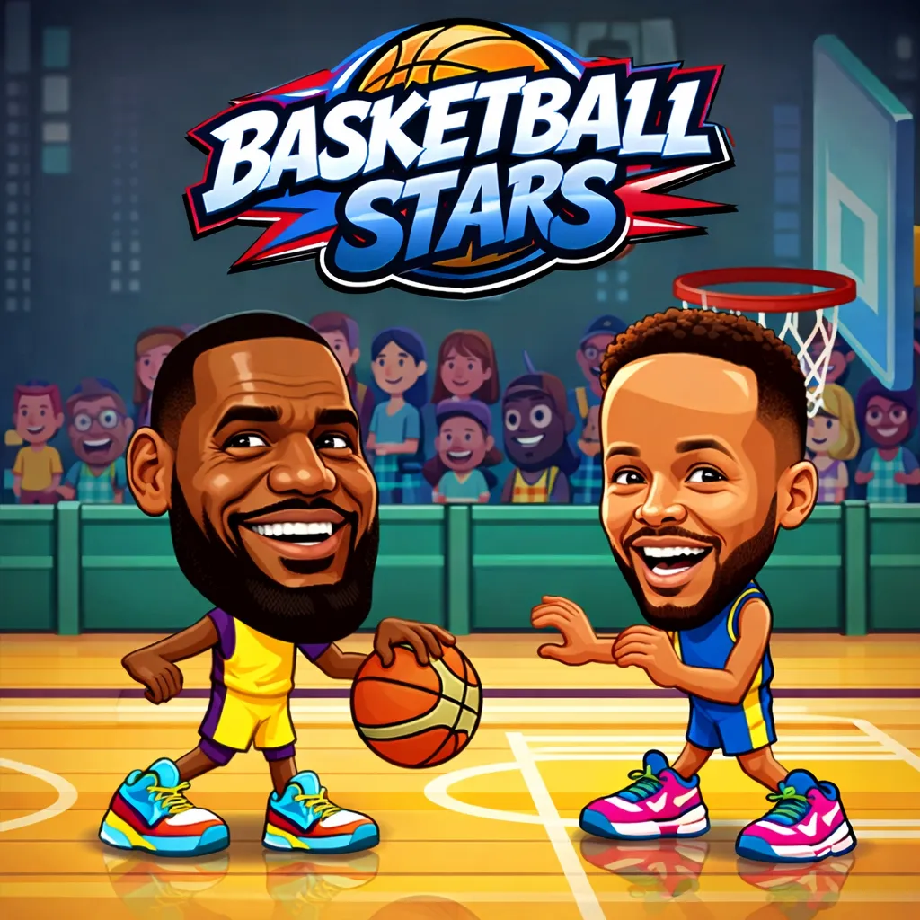 PLay Basketball Stars now!